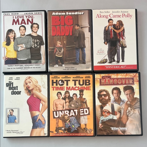 Other - BUNDLE of 6: Comedy Movie DVDs Collection